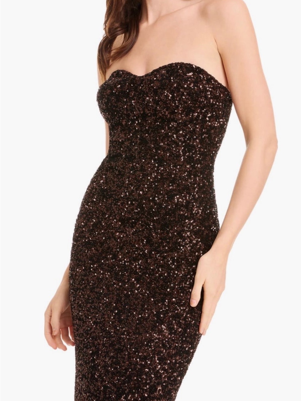 Dress the Population
Vada Paillette
Strapless Gown - Size - S